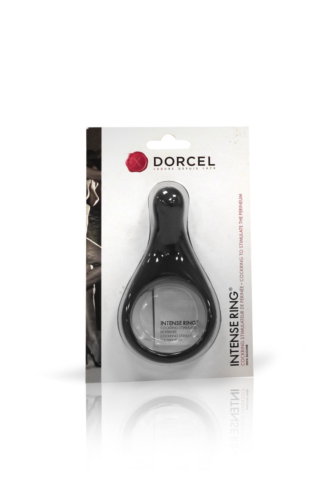 Ерекційне кільце dorcel intense ring зі стимулятором клітора, яєчок або промежини Ерекційне кільце dorcel intense ring зі стимулятором клітора, яєчок або промежини