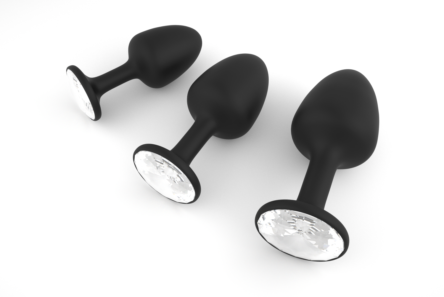 Анальна пробка dorcel geisha plug diamond xl з кулькою всередині, створює вібрації, макс діаметр 4,5 Анальна пробка dorcel geisha plug diamond xl з кулькою всередині, створює вібрації, макс діаметр 4,5