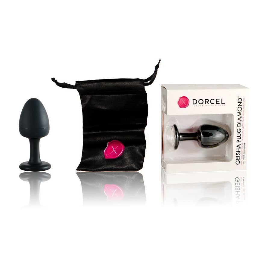 Анальна пробка dorcel geisha plug diamond xl з кулькою всередині, створює вібрації, макс діаметр 4,5 Анальна пробка dorcel geisha plug diamond xl з кулькою всередині, створює вібрації, макс діаметр 4,5