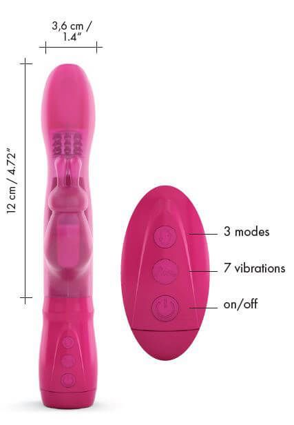 Вібратор dorcel furious rabbit зі зворотно поступальними рухами голівки Вібратор dorcel furious rabbit зі зворотно поступальними рухами голівки