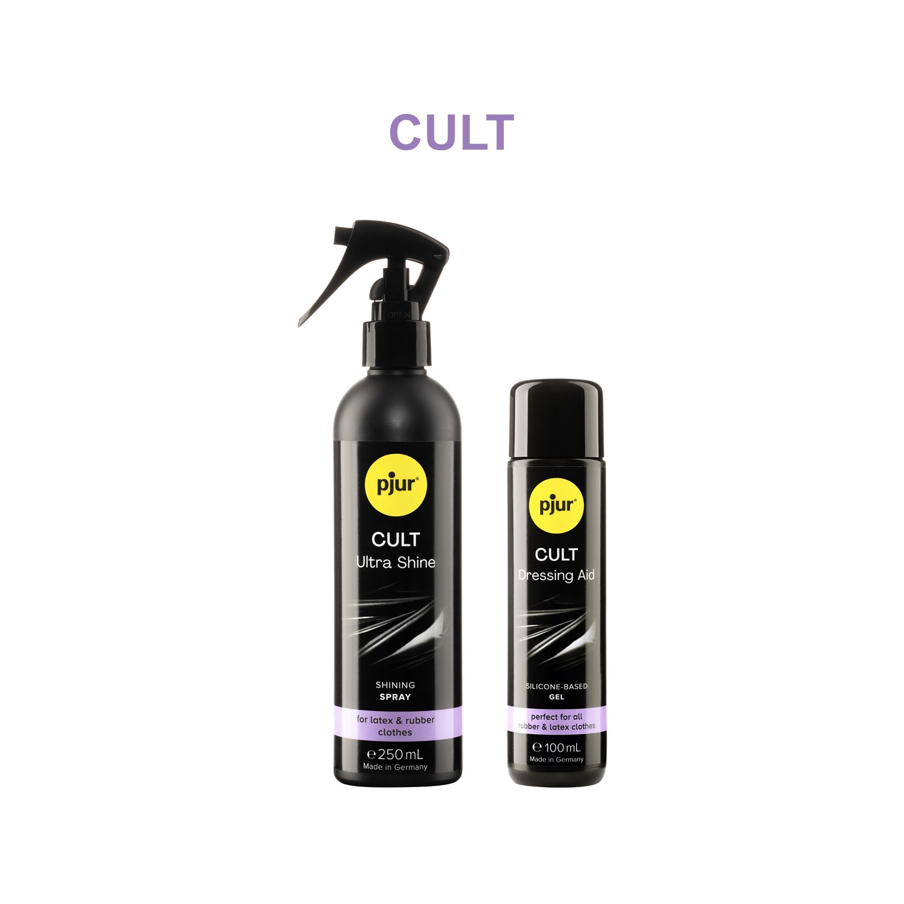 Змазка для латексу та гуми pjur cult dressing aid 100 мл, для полегшення надягання фетиш вбрання Змазка для латексу та гуми pjur cult dressing aid 100 мл, для полегшення надягання фетиш вбрання