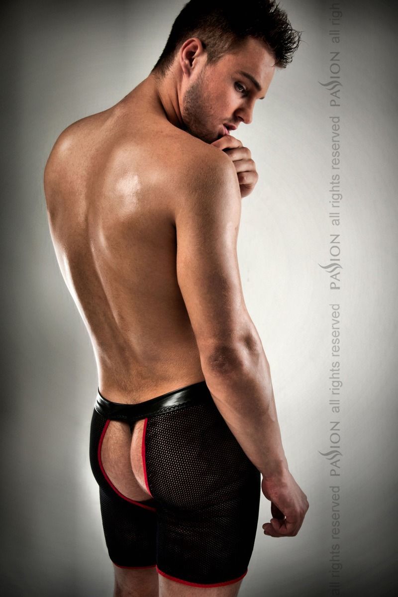 Чоловічі трусики шорти passion 012 thong black xxl/xxxl Чоловічі трусики шорти passion 012 thong black xxl/xxxl