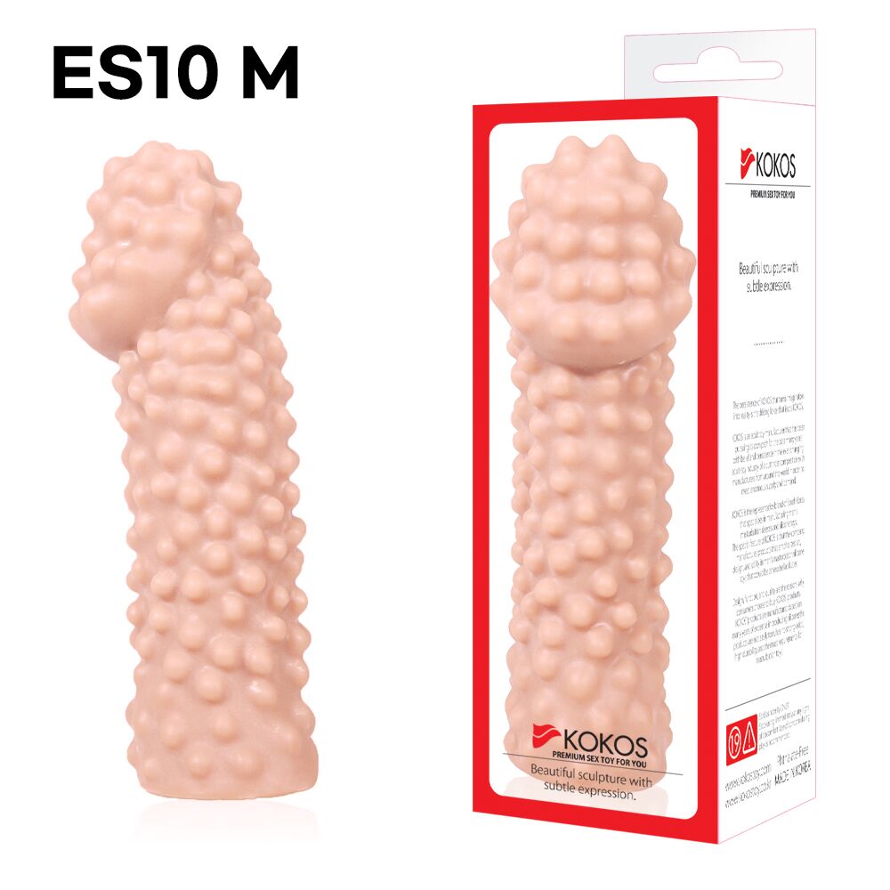 Насадка на член kokos extreme sleeve es.10 розмір m Насадка на член kokos extreme sleeve es.10 розмір m