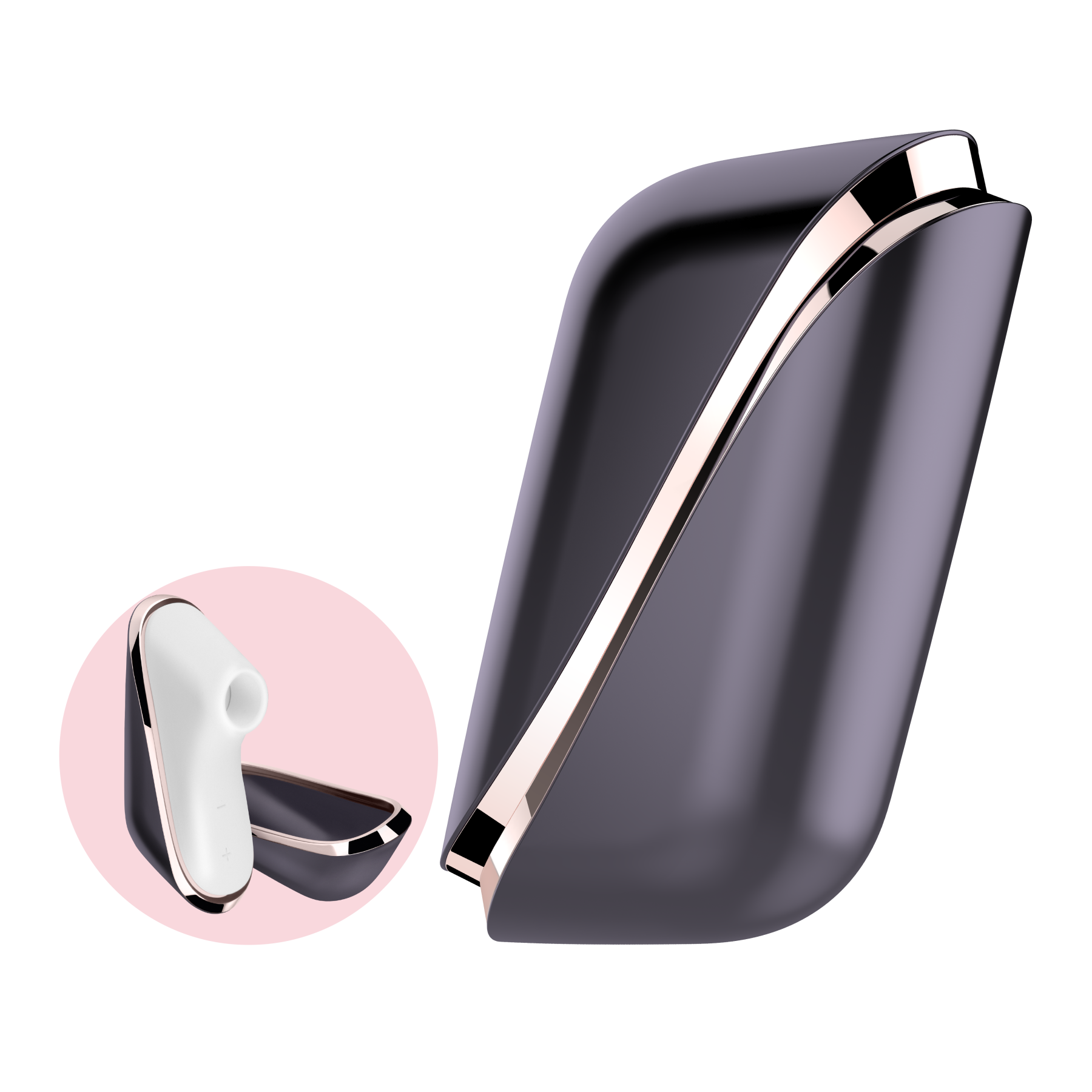 Вакуумний кліторальний стимулятор satisfyer traveler, корпус чохол на магнітах Вакуумний кліторальний стимулятор satisfyer traveler, корпус чохол на магнітах