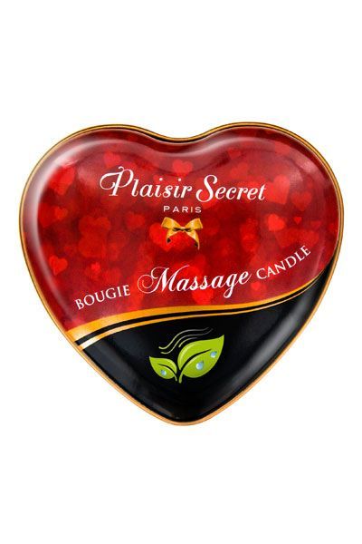 Масажна свічка серце plaisirs secrets natural (35 мл) Масажна свічка серце plaisirs secrets natural (35 мл)