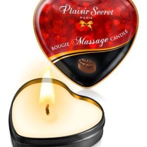 Масажна свічка серце plaisirs secrets chocolate (35 мл)