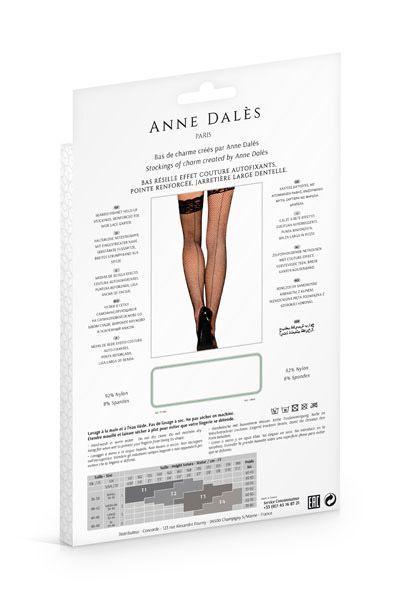 Панчохи anne de ales cloe t4 black Панчохи anne de ales cloe t4 black