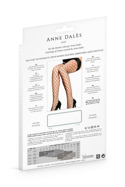 Панчохи anne de ales erica t3 black Панчохи anne de ales erica t3 black