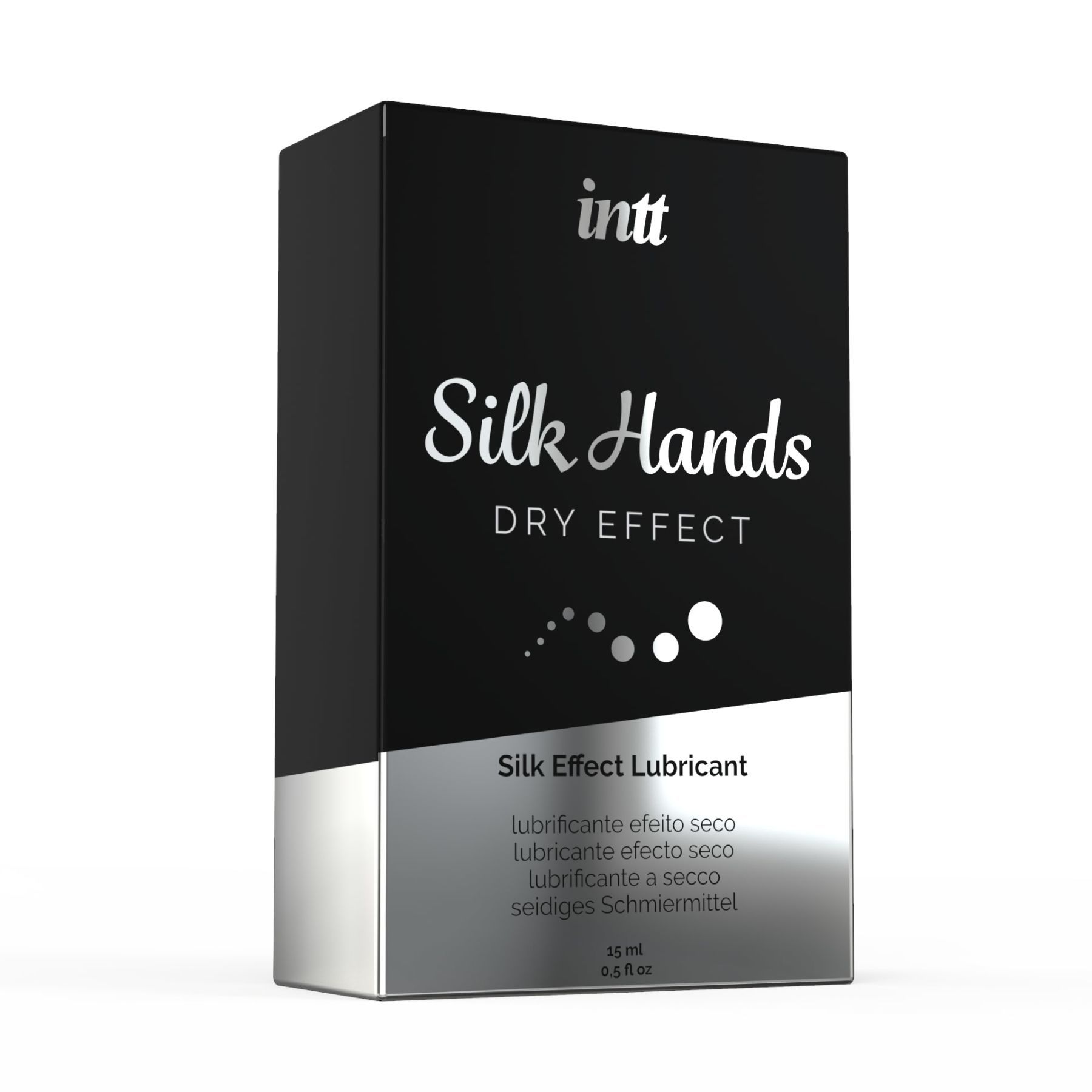 Ультрагуста силіконова змазка intt silk hands (15 мл) з матовим ефектом, шовковистий ефект Ультрагуста силіконова змазка intt silk hands (15 мл) з матовим ефектом, шовковистий ефект