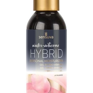 Змазка водно силіконова sensuva hybrid cotton candy (125 мл) без цукру, можна для оральних пестощів