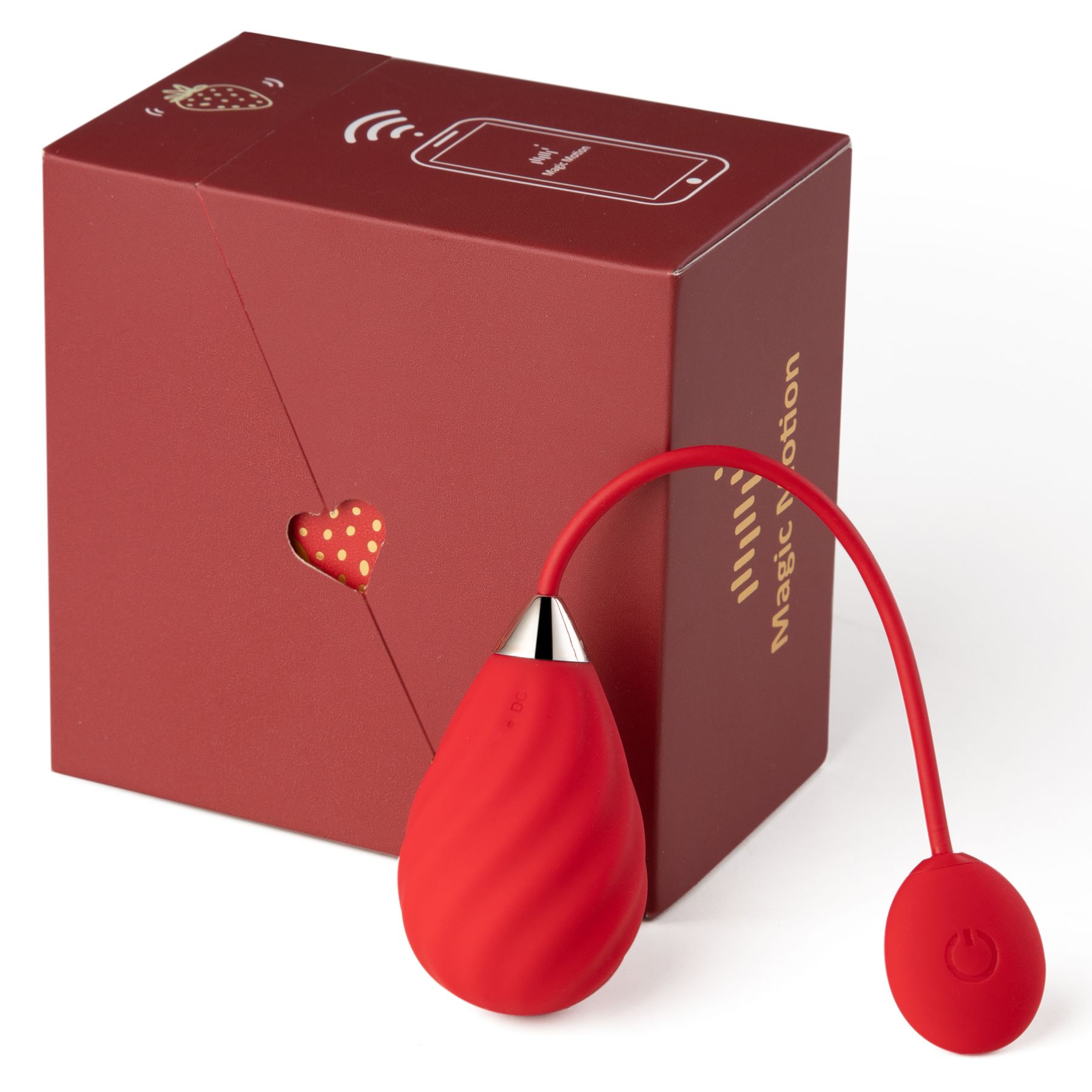 Смарт віброяйце magic motion sundae red Смарт віброяйце magic motion sundae red